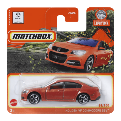 Машинка Большой Город Matchbox Holden VF Commodore SSV Highway 1:64 HVN64 Orange - Retromagaz