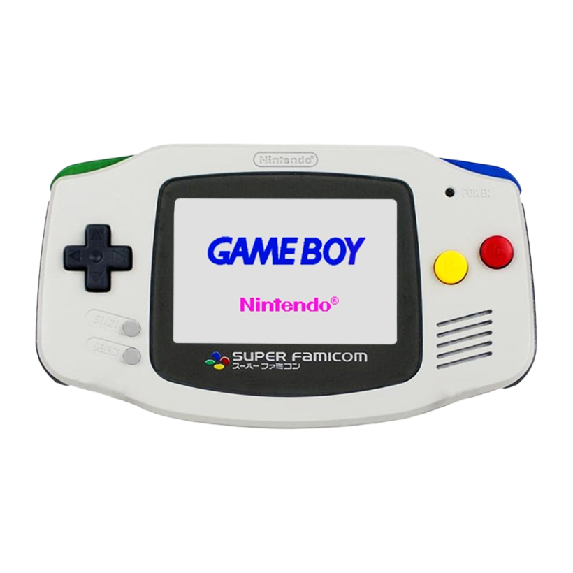 Консоль Nintendo Game Boy Advance Custom Super Famicom Limited Edition White Б/У - Retromagaz