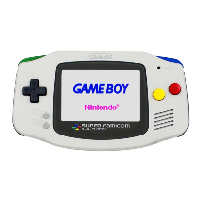 Консоль Nintendo Game Boy Advance Super Famicom Limited Edition White Б/У - Retromagaz