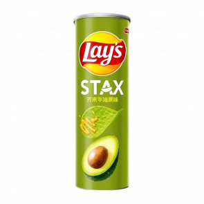 Чипсы Lay's Stax Азиатские со Вкусом Авокадо и Сладкой Горчицы 104g - Retromagaz