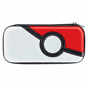 Чехол Твердый Nintendo Switch Pokemon Poke Ball Travel Case White Red Б/У