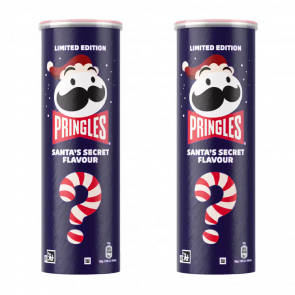 Набор Чипсы 2шт Pringles Santa's Secret Flavour 165g - Retromagaz