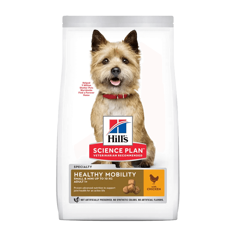Сухой Корм для Собак Hill's Science Plan Adult Small & Mini Healthy Mobility Курица 1,5kg - Retromagaz