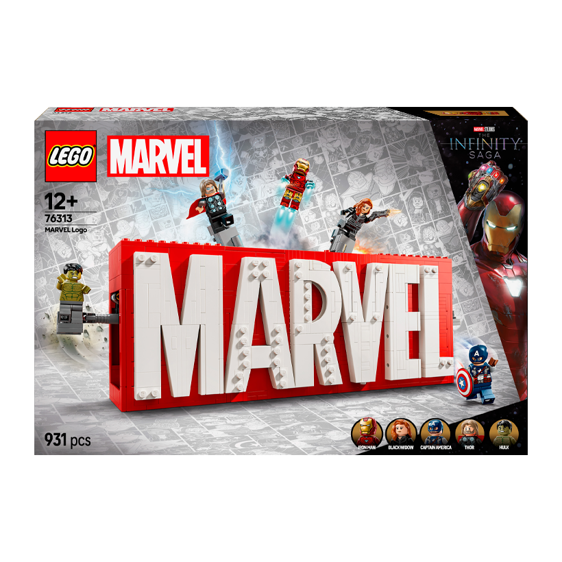 Конструктор Lego Лого MARVEL Super Heroes 76313 Новий - Retromagaz