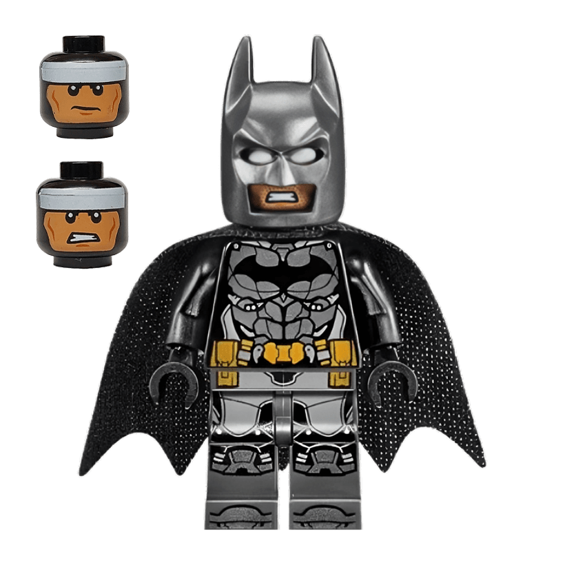 Фігурка Lego DC Batman Pearl Dark Grey Armor Super Heroes sh0535 Б/У - Retromagaz