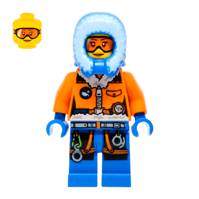 Фигурка Lego City Arctic 973pb1703 Explorer Female cty0491 1шт Б/У Хороший - Retromagaz