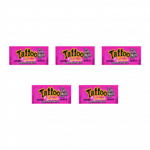 Жувальна Гумка 5шт Crazy Tattoo Gum 2,5g - Retromagaz