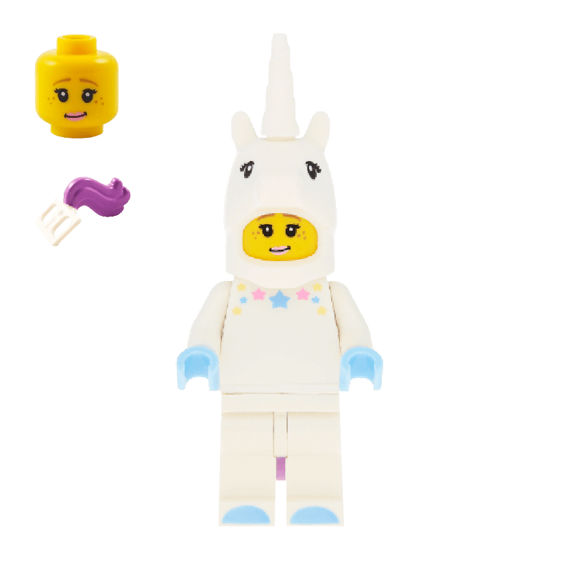 Фігурка Lego Series 13 Unicorn Girl Collectible Minifigures col197 Б/У - Retromagaz