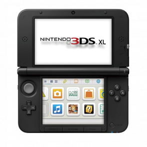 Консоль Nintendo 3DS XL Модифікована 32GB Silver + 10 Вбудованих Ігор Б/У Нормальний