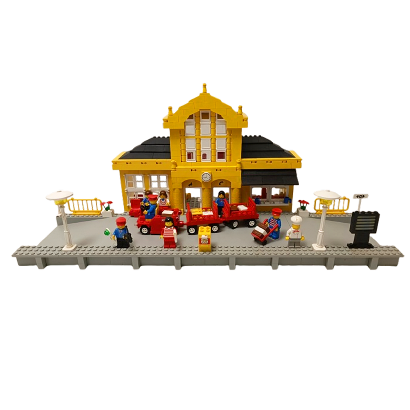 Конструктор Lego Вінтажний Metro Station 9V Trains Інше 4554 Б/У - Retromagaz
