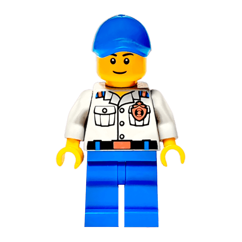 Фігурка Lego City Coast Guard 973pb1436 Crew Member cty0424 Б/У Нормальний - Retromagaz