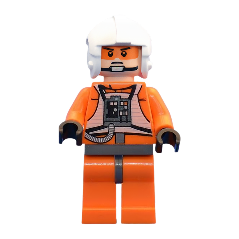 Фігурка Lego Повстанець Zev Senesca Plain Helmet Star Wars sw0354 Б/У - Retromagaz