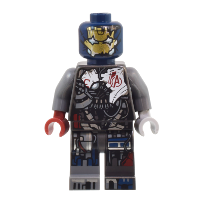 Фигурка Lego Marvel Ultron MK1 Dark Blue Head Super Heroes sh0924 Б/У - Retromagaz