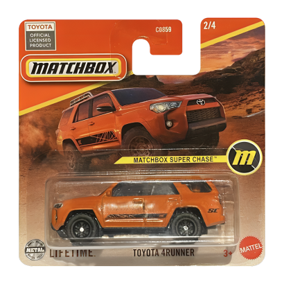 Машинка Большой Город Matchbox Toyota 4Runner Super Chase Showroom 1:64 JBP68 Orange - Retromagaz