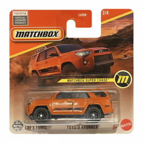 Машинка Большой Город Matchbox Toyota 4Runner Super Chase Showroom 1:64 JBP68 Orange - Retromagaz