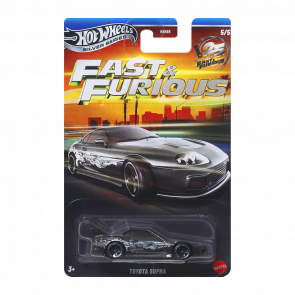 Тематична Машинка Hot Wheels Toyota Supra Fast & Furious 1:64 JKX24 Zamac - Retromagaz