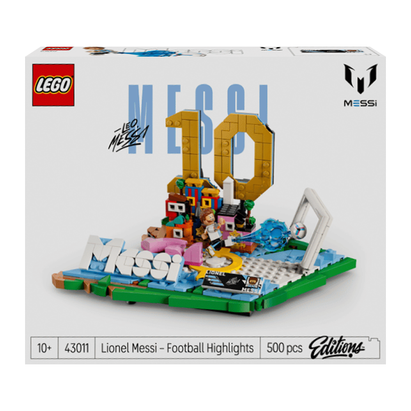 Конструктор Lego Ліонель Мессі - Найкращі Моменти Футбольних Матчів Editions Sports 43011 Новий - Retromagaz