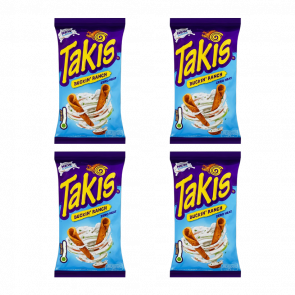 Набір Кранчі 4шт Takis Buckin Ranch Сметана 100g - Retromagaz