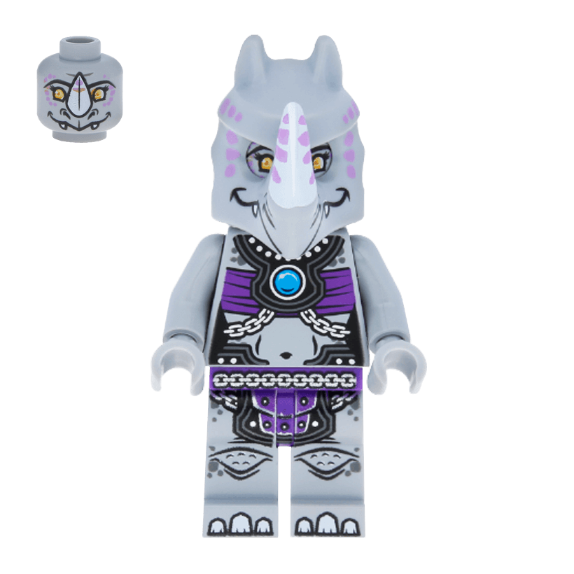 Фигурка Lego Rhino Tribe Rinona Legends of Chima loc060 Б/У - Retromagaz