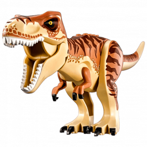 Фигурка Lego Динозавр Tyrannosaurus rex with Medium Nougat Back Animals TRex05 Tan Б/У