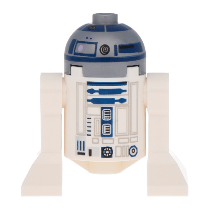 Фигурка Lego Star Wars Дроид R2-D2 Astromech Flat Silver Head Red Dots sw0527a 1шт Б/У Нормальный - Retromagaz