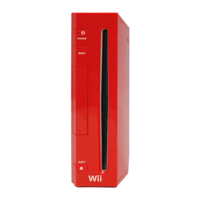 Консоль Nintendo Wii RVL-001 Europe Модифікована 32GB Red Без Геймпада + 10 Вбудованих Ігор Б/У Нормальний - Retromagaz