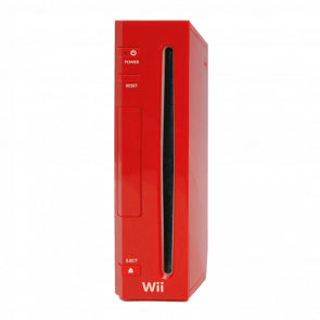 Консоль Nintendo Wii RVL-001 Модифікована 32GB Red Без Геймпада + 10 Вбудованих Ігор Б/У Нормальний - Retromagaz