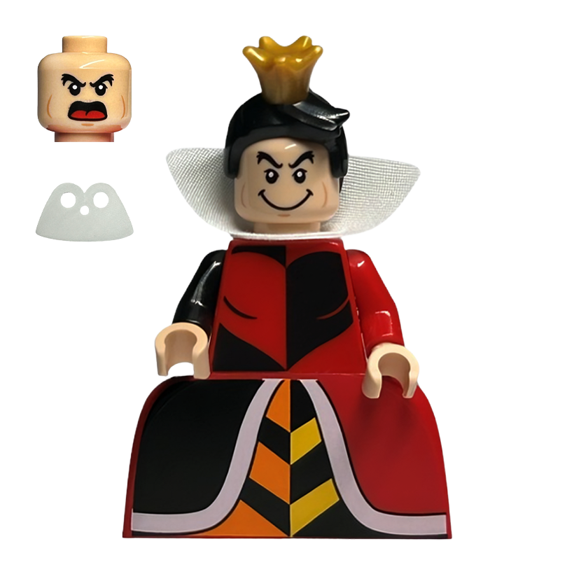 Фигурка Lego Disney Queen of Hearts 100 Cartoons dis098 Б/У - Retromagaz