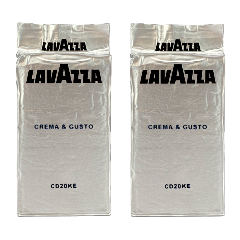 Набор Кофе Молотый 2шт Lavazza Crema e Gusto 250g - Retromagaz