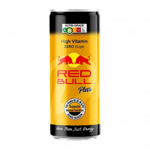 Напій Енергетичний Red Bull Plus Сінгапурський Без Цукру 250ml - Retromagaz