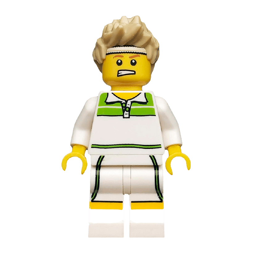 Фігурка Lego Collectible Minifigures Series 7 Tennis Ace col105 Б/У Нормальний - Retromagaz