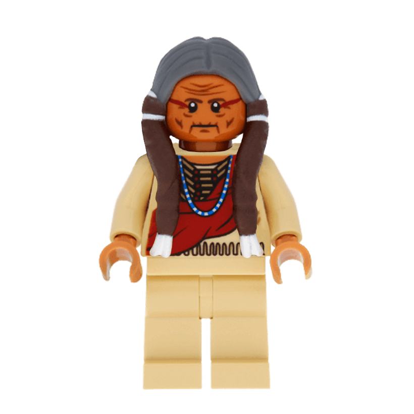 Фігурка Lego Lone Ranger Chief Big Bear Films tlr007 Б/У - Retromagaz