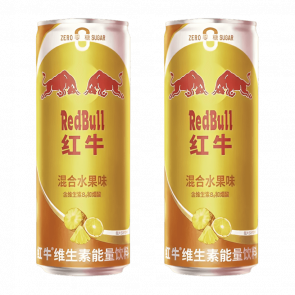 Набор Напиток Энергетический 2шт Red Bull Азійський Mixed Fruit Zero Sugar 325ml Набор Напиток Энергетический 2шт Red Bull Азійський Mixed Fruit Zero Sugar 325ml - Retromagaz