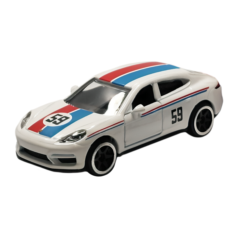 Машинка Premium Majorette Porsche Panamera Turbo Porsche 1:58 2091-2 White - Retromagaz