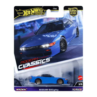 Машинка Premium Hot Wheels Nissan SilEighty Modern Classics 1:64 HRV75 Blue - Retromagaz