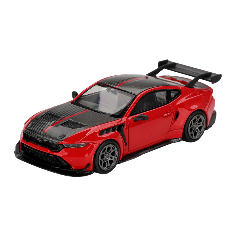 Машинка Premium MINI GT Ford Mustang GTD Race 1:64 MGT01196-CH Red - Retromagaz