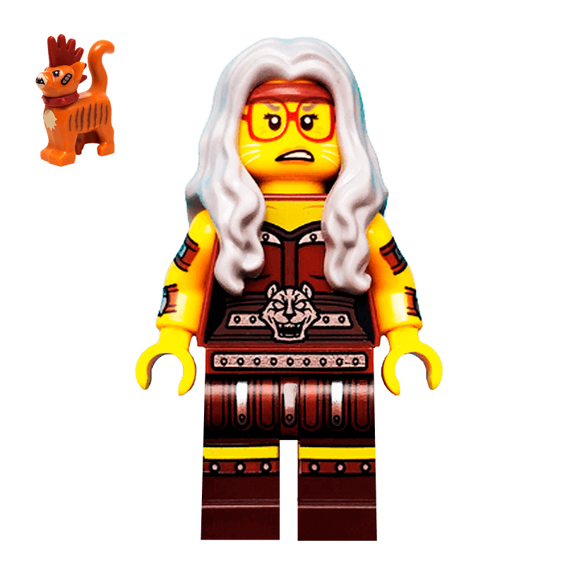 Фигурка Lego Cartoons The Lego Movie coltlm2-6 Новый Sherry Scratchen-Post & Scarfield - Retromagaz