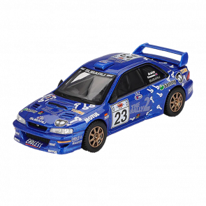 Машинка Premium MINI GT Subaru Impreza WRC99 #23 2000 1:64 Blue - Retromagaz