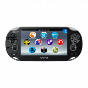 Консоль Sony PlayStation Vita Модифікована 64GB Black + 5 Вбудованих Ігор Б/У Відмінний - Retromagaz