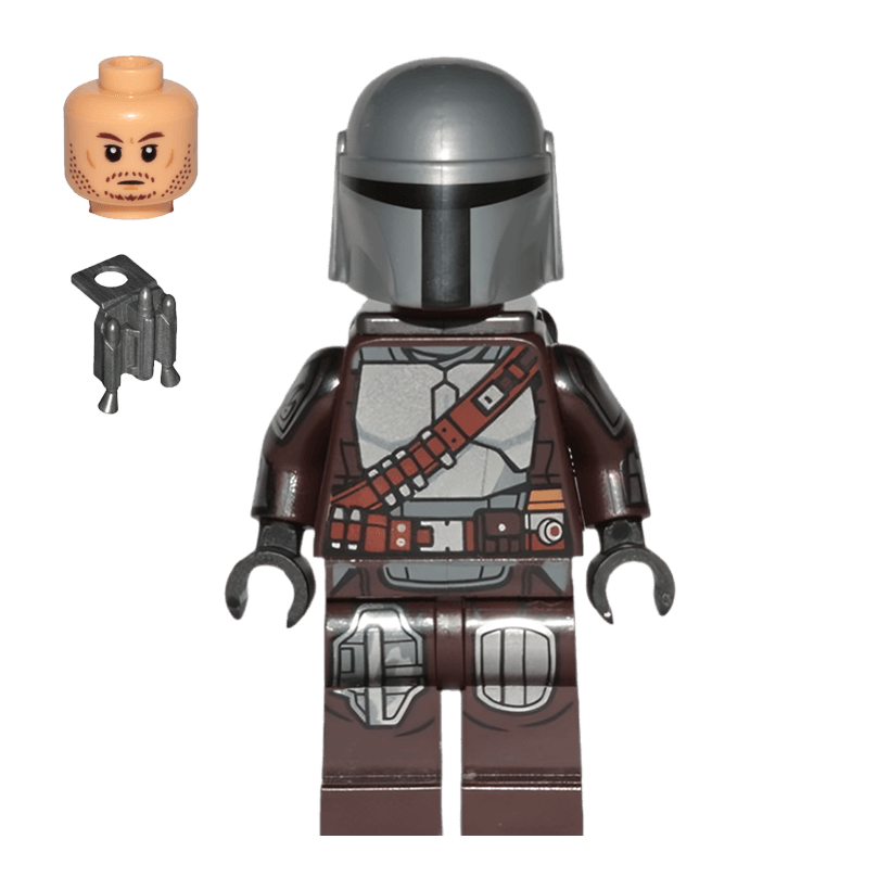Фигурка Lego Другое Din Djarin Mando Silver Beskar Armor Star Wars sw1212 Б/У - Retromagaz