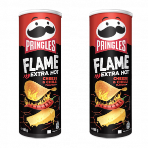 Набір Чипси 1шт 2шт Pringles Flame Hot Cheese Chilli 160g 5053990160112 Набір Чипси 1шт 2шт Pringles Flame Hot Cheese Chilli 160g 5053990160112 - Retromagaz