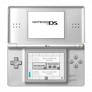 Консоль Nintendo DS Lite Silver Б/У Отличный