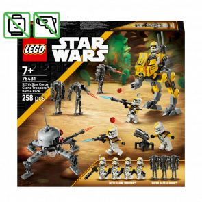 Конструктор Lego Бойовий Загін Бійців Клонів 327-го Галактичного Корпусу Star Wars 75431 Без Фігурок Новий - Retromagaz