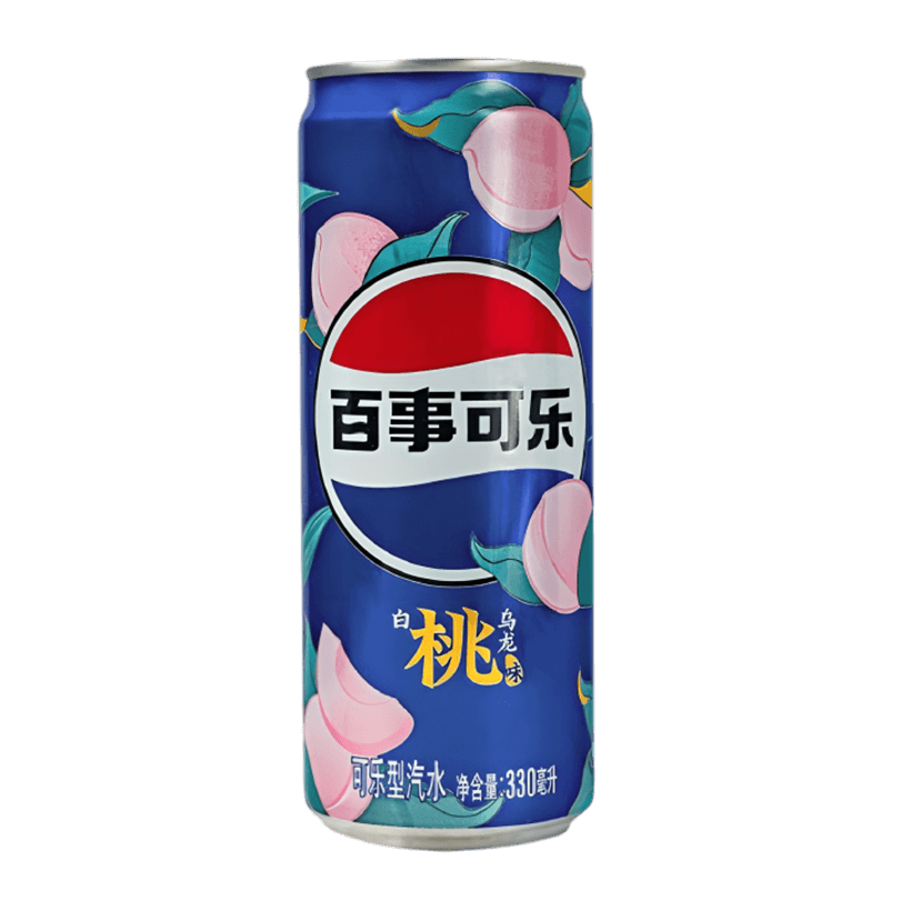 Напиток Pepsi Азійська White Peach 330ml - Retromagaz