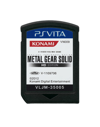 Игра Sony PlayStation Vita Metal Gear Solid HD Collection Японская Версия Только Картридж Б/У - Retromagaz