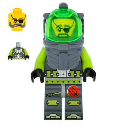 Фигурка Lego Ace Speedman Adventure Atlantis atl005 1 Б/У - Retromagaz