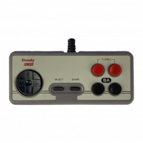 Геймпад Проводной Steepler Famicom Dendy Junior Version 2 90х Grey 1.5m Б/У - Retromagaz
