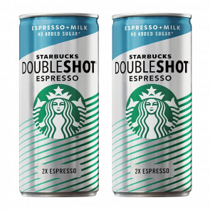 Набор Напиток 2шт Starbucks Кофейный Doubleshot Espresso 200ml - Retromagaz