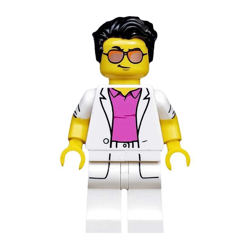 Фигурка Lego Series 17 Yuppie Collectible Minifigures col297 1 Б/У - Retromagaz
