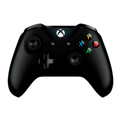 Геймпад Беспроводной Microsoft Xbox One Version 2 Black Б/У Нормальный - Retromagaz